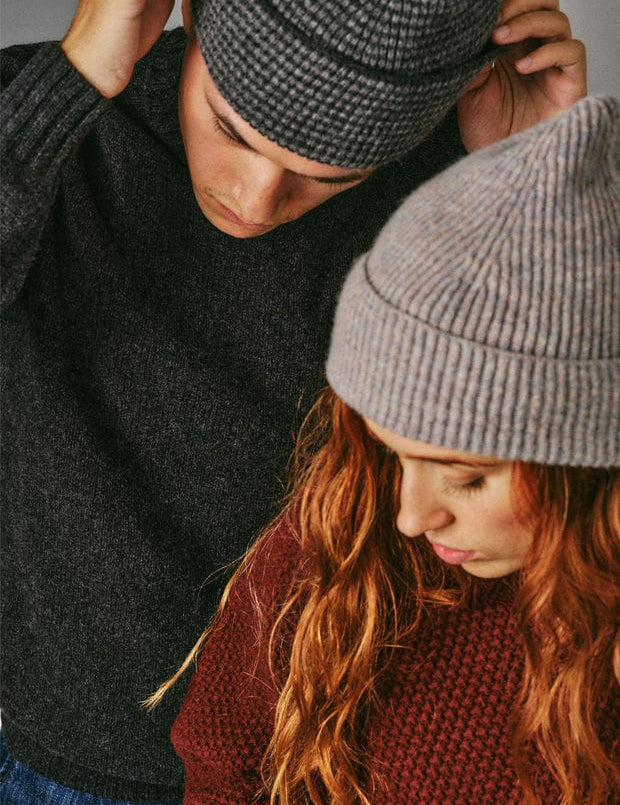 Lambswool Beanie Pearl Genevieve Sweeney