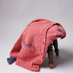 Lea Cardigan Textured Lambswool Pink Genevieve Sweeney