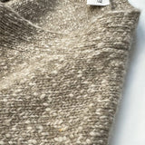 Lea Cardigan Textured Lambswool Beige Genevieve Sweeney
