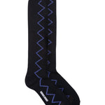 Sia Organic Cotton Knee High Socks Black Genevieve Sweeney