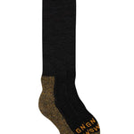 GS Merino Wool Long Walking Ski Sock Charcoal Genevieve Sweeney