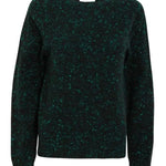 Maud Lambswool Cashmere Sweater Emerald Genevieve Sweeney