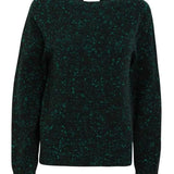 Maud Lambswool Cashmere Sweater Emerald Genevieve Sweeney