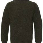 Nethan Wool Nep Roll-neck Sweater Khaki Genevieve Sweeney