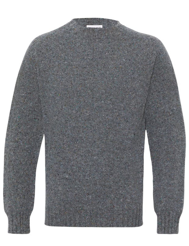 Nethan Wool Nep Sweater Grey Genevieve Sweeney