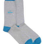 Sotto Zodiac Organic Cotton Sock Grey Genevieve Sweeney
