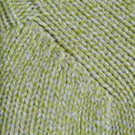 Rae Chunky Lambswool Roll Neck Sweater Lime Marl Genevieve Sweeney