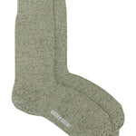 Salpaka Merino Wool Alpaca Marl Socks Khaki Tipping (Copy) (Copy) Genevieve Sweeney