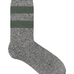Salpaka Merino Wool Alpaca Marl Socks Charcoal Genevieve Sweeney