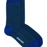 Samar Merino Wool Marl Sock Jade Marl Genevieve Sweeney