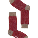 Selina Sparkly Sock Red Genevieve Sweeney