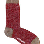 Selina Sparkly Sock Red Genevieve Sweeney