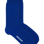 Serin Merino Wool Sock Cobalt Blue Genevieve Sweeney