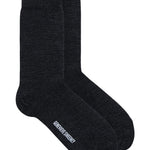 Serin Merino Wool Sock Charcoal Genevieve Sweeney