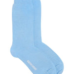 Serin Merino Wool Sock Light Blue Genevieve Sweeney