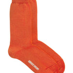 Serin Merino Wool Sock Orange Genevieve Sweeney