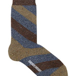 Serora Sparkly Stripe Sock Bronze Tweed Genevieve Sweeney