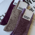 Sock Gift Set Merino Alpaca Lilac Genevieve Sweeney