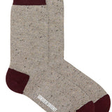 Solline Sparkly Sock Silk Tweed Gold Genevieve Sweeney