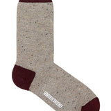 Solline Sparkly Sock Silk Tweed Gold Genevieve Sweeney
