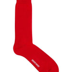 Sotto Organic Cotton Sock Bright Red Genevieve Sweeney