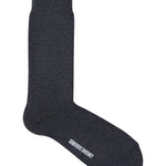 Sotto Organic Cotton Sock Charcoal Melange Genevieve Sweeney
