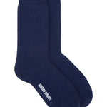 Sotto Organic Cotton Sock Navy Genevieve Sweeney