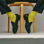 Sotto Organic Cotton Sock Yellow Genevieve Sweeney