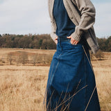 Alva Cardigan Lambswool Drift Grey Genevieve Sweeney
