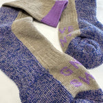 GS Merino Wool Walking Sock Beige Genevieve Sweeney