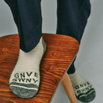 GS Merino Wool Walking Sock Ecru Genevieve Sweeney