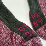 GS Merino Wool Walking Sock Khaki Genevieve Sweeney