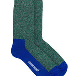 GS Cotton Walking Sock Green Marl Genevieve Sweeney