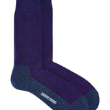 GS Cotton Walking Sock Indigo Marl Genevieve Sweeney