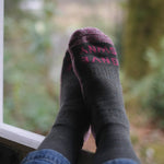 GS Merino Wool Walking Sock Khaki Genevieve Sweeney