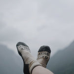 GS Merino Wool Walking Sock Ecru Genevieve Sweeney