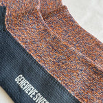 GS Cotton Walking Sock Orange Marl Genevieve Sweeney