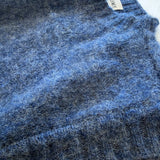 Laide Brushed Wool Knitted Vest Blue