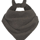 Lambswool Triangle Scarf Taupe Brown