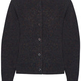 Lenzie Brushed Wool Cardigan Midnight