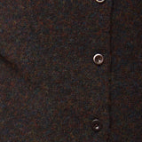 Lenzie Brushed Wool Cardigan Midnight