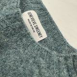 Leslie Brushed Wool Sweater Sea Green