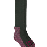 GS Merino Wool Long Walking Sock Khaki Pink