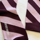 Serora Organic Cotton Stripe Socks Pink
