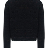 Willow Alpaca Merino Wool Sweater Black