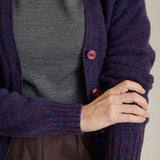 Alva Cardigan Lambswool Indigo