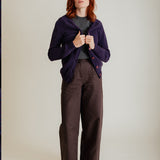 Alva Cardigan Lambswool Indigo