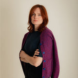 Alva Cardigan Lambswool Pink