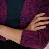 Alva Cardigan Lambswool Pink