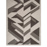 Baby Lambswool Geometric Blanket Gift Set Putty